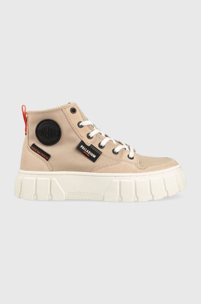 Кеди Palladium ORIGINAL ORIGINAL жіночі колір бежевий 98573.662.M