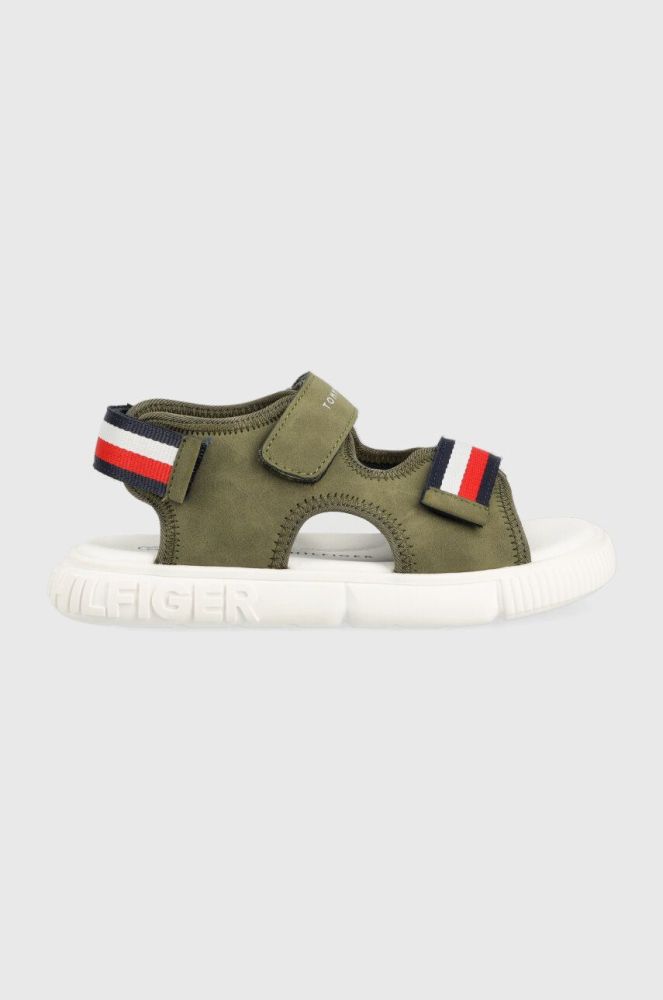 Дитячі сандалі Tommy Hilfiger колір зелений (3123319)