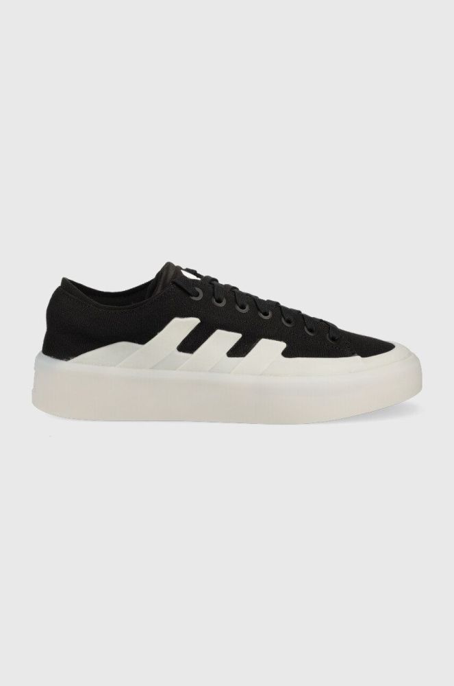 Кеди adidas ZNSORED колір чорний (2904223)