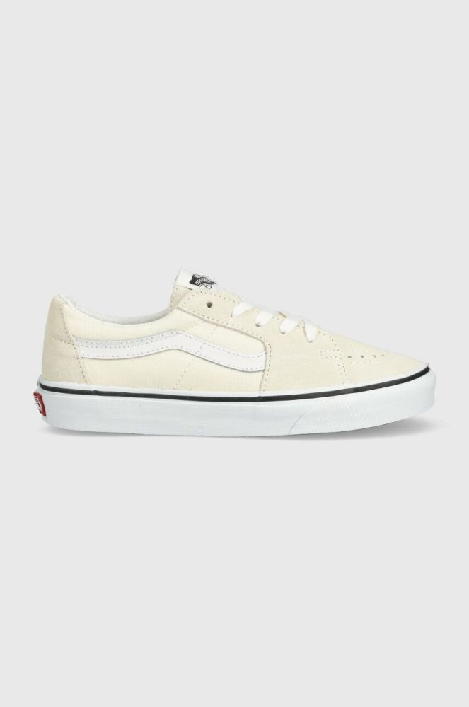 Кеди Vans SK8-Low колір бежевий