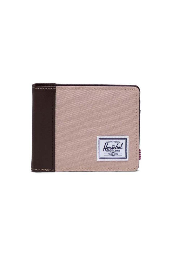 Гаманець Herschel Hank Wallet колір бежевий