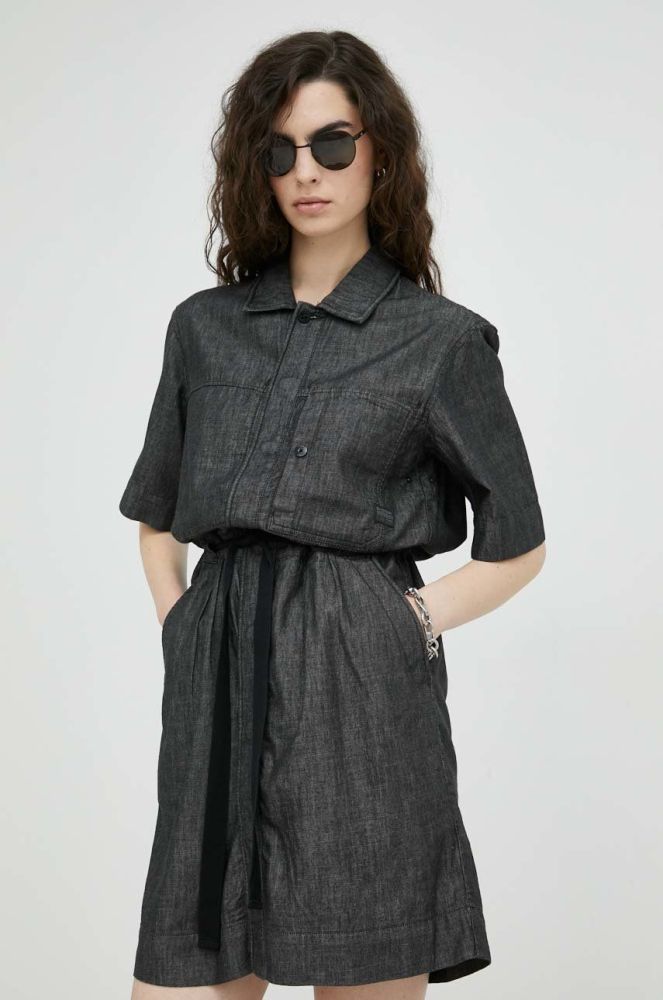 Сукня G-Star Raw колір сірий mini пряма