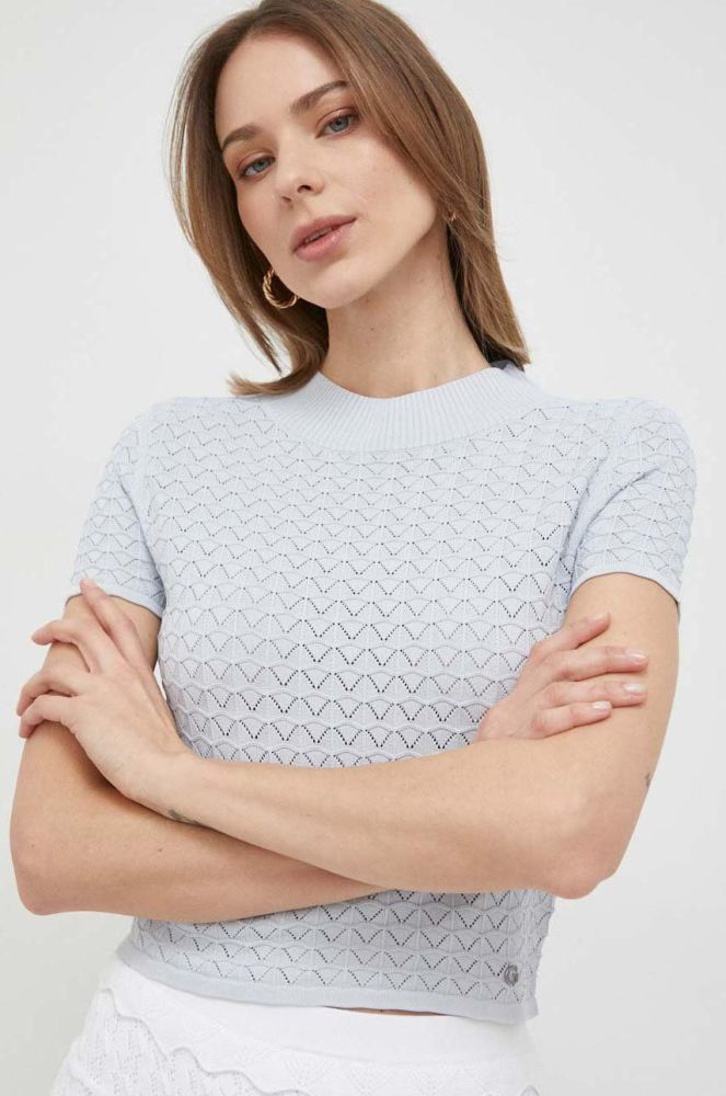 Футболка Guess жіночий колір блакитний (3029110)