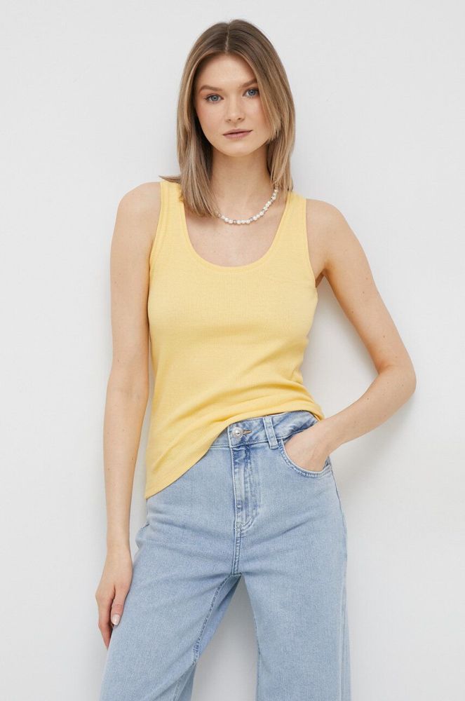 Топ Pepe Jeans Winona жіночий колір жовтий