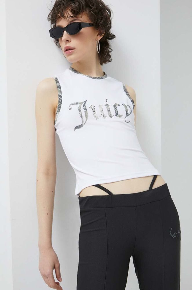 Топ Juicy Couture жіночий колір білий