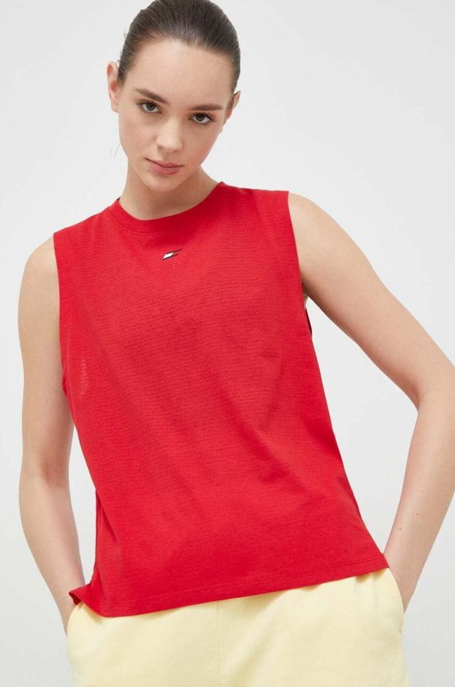 Топ Tommy Hilfiger жіночий колір червоний (3023774)