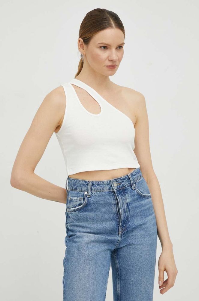 Топ Marc O'Polo DENIM жіночий колір бежевий