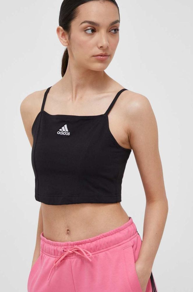 Топ adidas жіночий колір чорний (3320422)