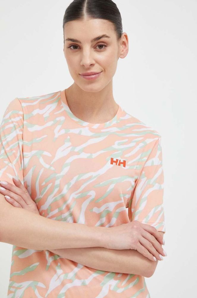 Спортивна футболка Helly Hansen Lifa Active Solen колір рожевий