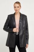 Піджак Answear Lab колір чорний двобортний однотонна (3674591)