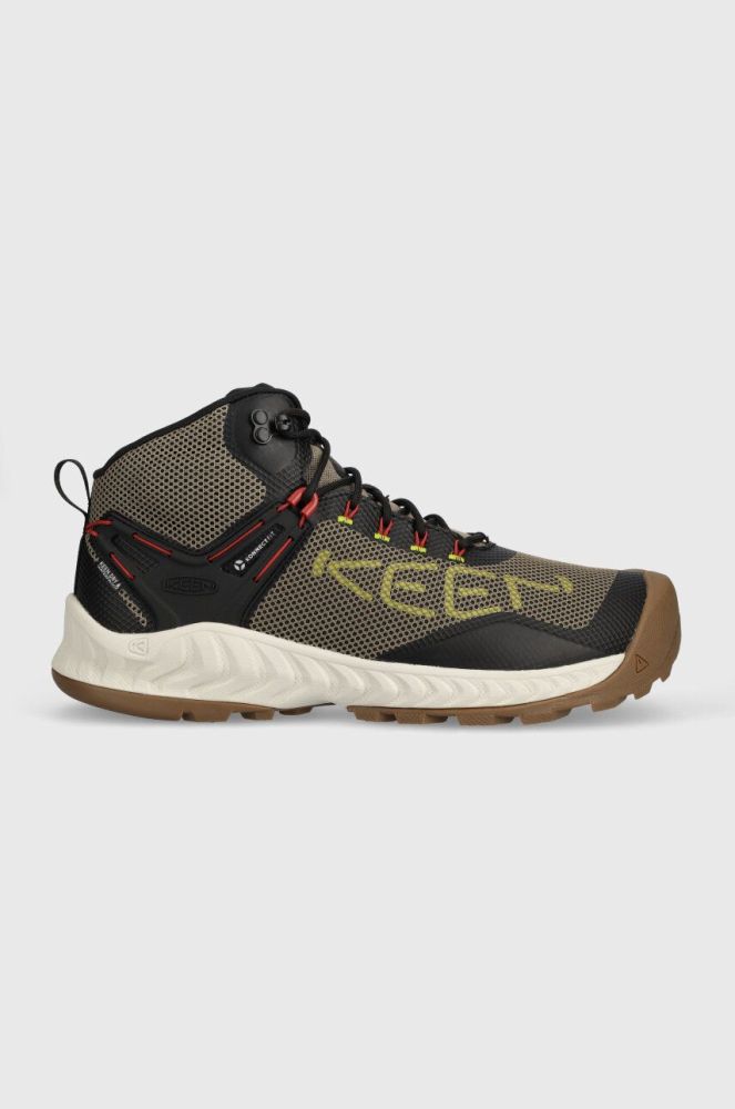 Черевики Keen Nxis Evo Mid чоловічі колір зелений